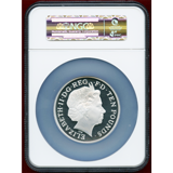 【SOLD】イギリス 2013年 10ポンド(5oz) 銀貨 ジョージ王子洗礼 NGC PF70UC