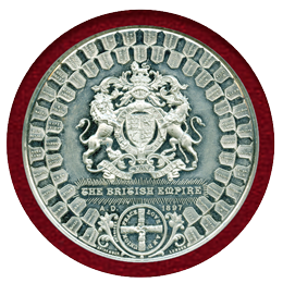 【SOLD】イギリス 1897年 ヴィクトリアメダル ホワイトメタル SPINK&SON SP62