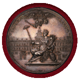 【SOLD】ドイツ ニュルンベルク ND(1688年) ターラー 銀貨 都市景観 PCGS MS62