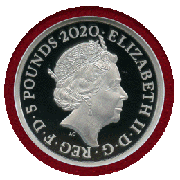 イギリス 2020年 ￡5 銀貨 ピエフォー ジョージ3世没後200年記念 PF70UC