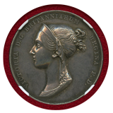 イギリス 1838年 銀メダル ヴィクトリア戴冠記念 NGC AU58
