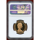 イギリス 1982年 2ソブリン 金貨 エリザベス2世ヤングバスト PF70UC