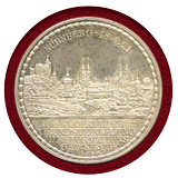 ドイツ ニュルンベルク 1921年 宗教改革400年記念銀メダル マルティン・ルター 都市景観