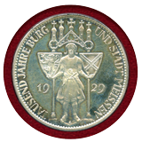 ドイツ ワイマール共和国 1929E 5マルク 銀貨 マイセン PCGS PR63CAM