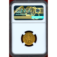 メキシコ 1905年 5ペソ 金貨 ミゲル・イダルゴ NGC AU55