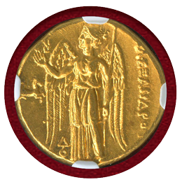 【SOLD】マケドニア王国 336-323BC アレクサンダー大王ステーター金貨 アンティークコイン