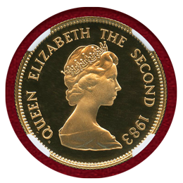 香港 1983年 1000ドル金貨 PIG NGC PF70UC