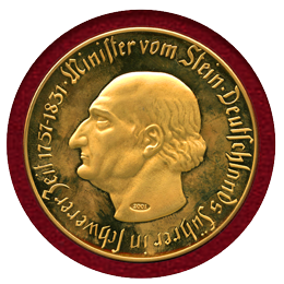 ドイツ ヴェストファーレン 2001年 銀メダル ギルト フォン・シュタイン