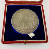イギリス 1897年 ヴィクトリア女王 Diamond Jubilee 銀メダル
