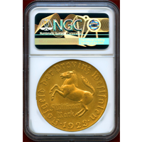 ドイツ ヴェストファ―レン 1923年 5ミリオンマルク 銅貨 緊急貨 NGC MS64
