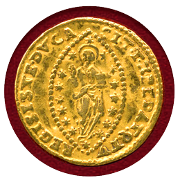 イタリア ヴェネチア 1659-1674年 ゼッキーノ 金貨 ドメニコ・コンタリーニ