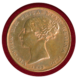 ジブラルタル 1842/1年 2クォート 銅貨 ヴィクトリア ヤングヘッド