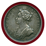イギリス 1704年 銀メダル アン女王 勝利記念 PCGS MS62