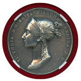 イギリス 1838年 銀メダル ヴィクトリア戴冠記念 NGC AU DETAILS