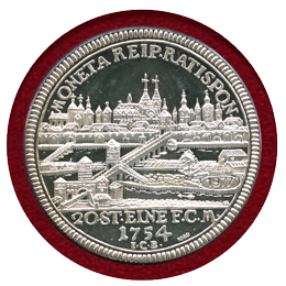 ドイツ レーゲンスブルク 1977年 銀メダル 都市景観