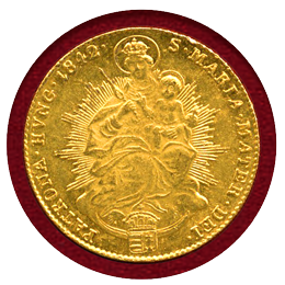 ハンガリー 1842年 1ダカット 金貨 フェルディナンド5世