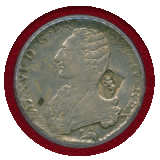 スイス ベルン ND(1816) 40バッツェン 銀貨 加刻印 PCGS XF40