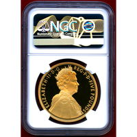 イギリス 2012年 ￡5 銀貨 GILT エリザベス2世即位60年記念  NGC PF70UC