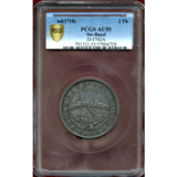 【SOLD】スイス バーゼル ND(1710) 2ターラー 銀貨 都市景観 PCGS AU55