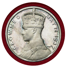 【SOLD】イギリス 1937年 エドワード8世 コロネーション銀メダル SPINK & SON