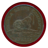 シエラレオネ 1791年 1ペニー 銅貨 ライオン PCGS PR64BN