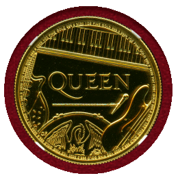 イギリス 2020年 100ポンド 金貨 QUEEN NGC MS66