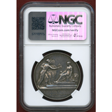 イギリス 1838年 銀メダル ヴィクトリア戴冠記念 NGC AU58