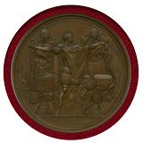 フランス 1809年 銅メダル プレスブルクの和約違反 NGC MS64BN