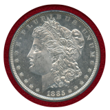 【SOLD】アメリカ 1885 $1 銀貨 モルガンダラー PCGS MS64DMPL