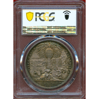【SOLD】イギリス 1704年 銀メダル アン女王 勝利記念 PCGS SP58