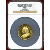 【SOLD】イギリス 1897年 金メダル ヴィクトリア女王即位60周年記念 NGC MS64