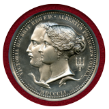 【SOLD】イギリス (1851) 銀メダル ロンドン万国博覧会記念 リストライク UNC D