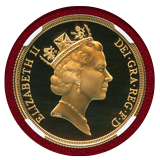 イギリス 1996年 2ポンド 金貨 エリザベス2世 St.George NGC PF70UC