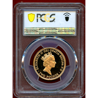 イギリス 1995年 2ポンド 金貨 第二次世界大戦終結記念 PCGS PR69DC