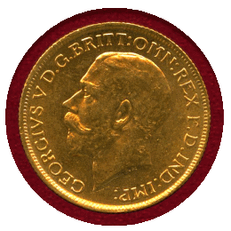 オーストラリア 1911S ソブリン 金貨 ジョージ5世