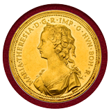【SOLD】オーストリア ND 金メダル マリアテレジア/シェーンブルン宮殿