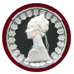 【SOLD】イタリア 1999R 500リレ 銀貨 コロンブスの船 NGC PF69UC