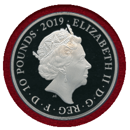 イギリス 2019年 ￡10 銀貨 ヴィクトリア生誕200年 NGC PF69UC FR