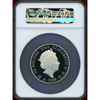 イギリス 2019年 ￡10 銀貨 ヴィクトリア生誕200年 NGC PF69UC FR
