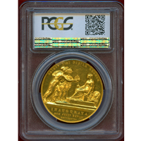 【SOLD】イギリス 1838年 金メダル ヴィクトリア戴冠記念 PCGS SP62