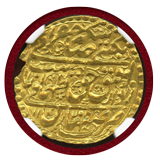 イラン AH1142(1729) アシュラフ金貨 タフマースプ2世 NGC MS62