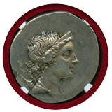 古代ギリシャ イオニア マグネシア 紀元前2世紀中頃 4ドラクマ 銀貨 アルテミス AU
