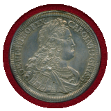 オーストリア 1725年 ターラー 銀貨 カール6世 PCGS AU Details