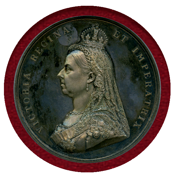 JCC | ジャパンコインキャビネット / イギリス 1887年 銀メダル ヴィクトリア女王即位50周年記念 PCGS SP63