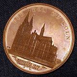 ドイツ 1880年 ケルン大聖堂完成記念 ブロンズメダル