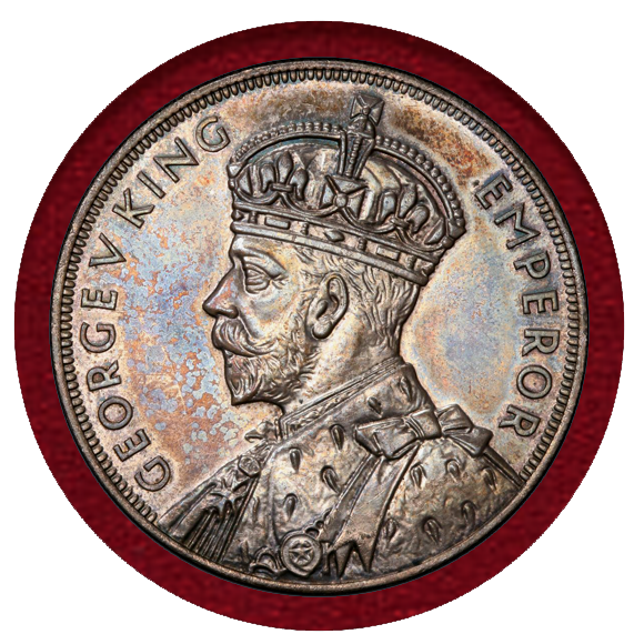 JCC | ジャパンコインキャビネット / 【SOLD】ニュージーランド 1935年 クラウン 銀貨 ワイタンギ条約 PCGS PR63