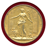 イギリス 1884年 銀メダル ギルト クリスタルパレス万国博覧会記念