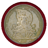 スイス 連邦射撃祭 1881年 5フラン 銀貨 フリブール PCGS MS64