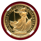 イギリス 1987年 ￡10 金貨 プルーフ ブリタニア NGC PF70UC