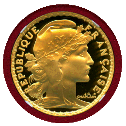 フランス 2000年 100フラン 金貨 マリアンヌ NGC PF69UC
